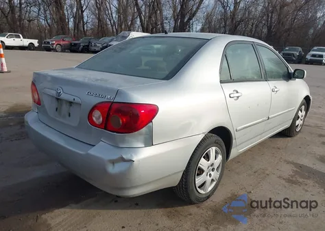 2006 Toyota Corolla Le z USA, uszkodzony, nr VIN JTDBR32E660068983